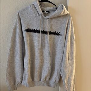 Givenchy Gray Sweatshirt with Forest Graphic Design